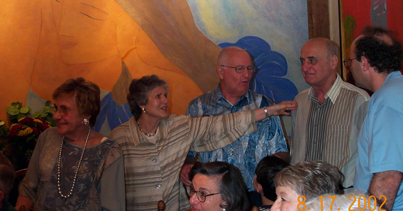 Blanche, Jackie, Phil, Cy