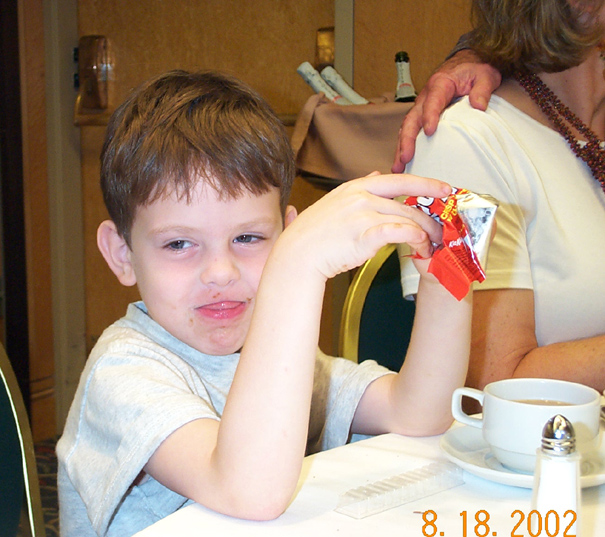 Messy face Jacob