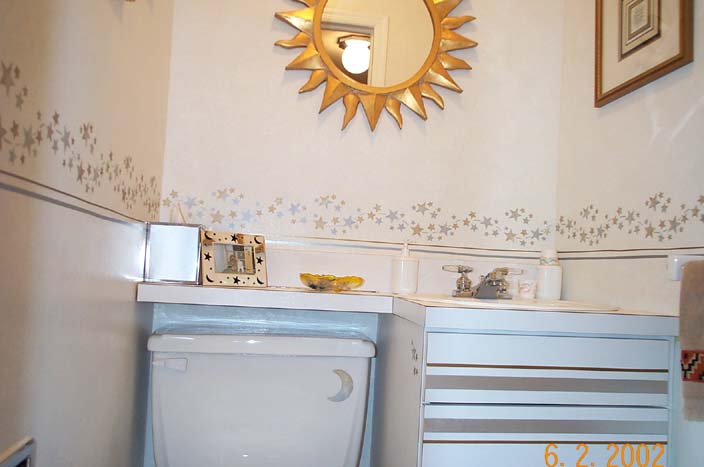 bathroom walls