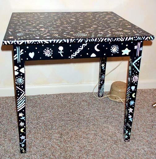 waiting room table